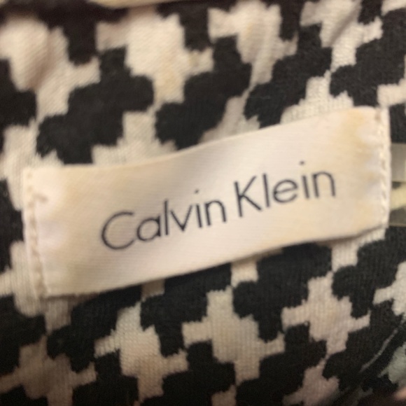 Calvin Klein Houndstooth/ Checkered Dress, Large - Picture 5 of 5